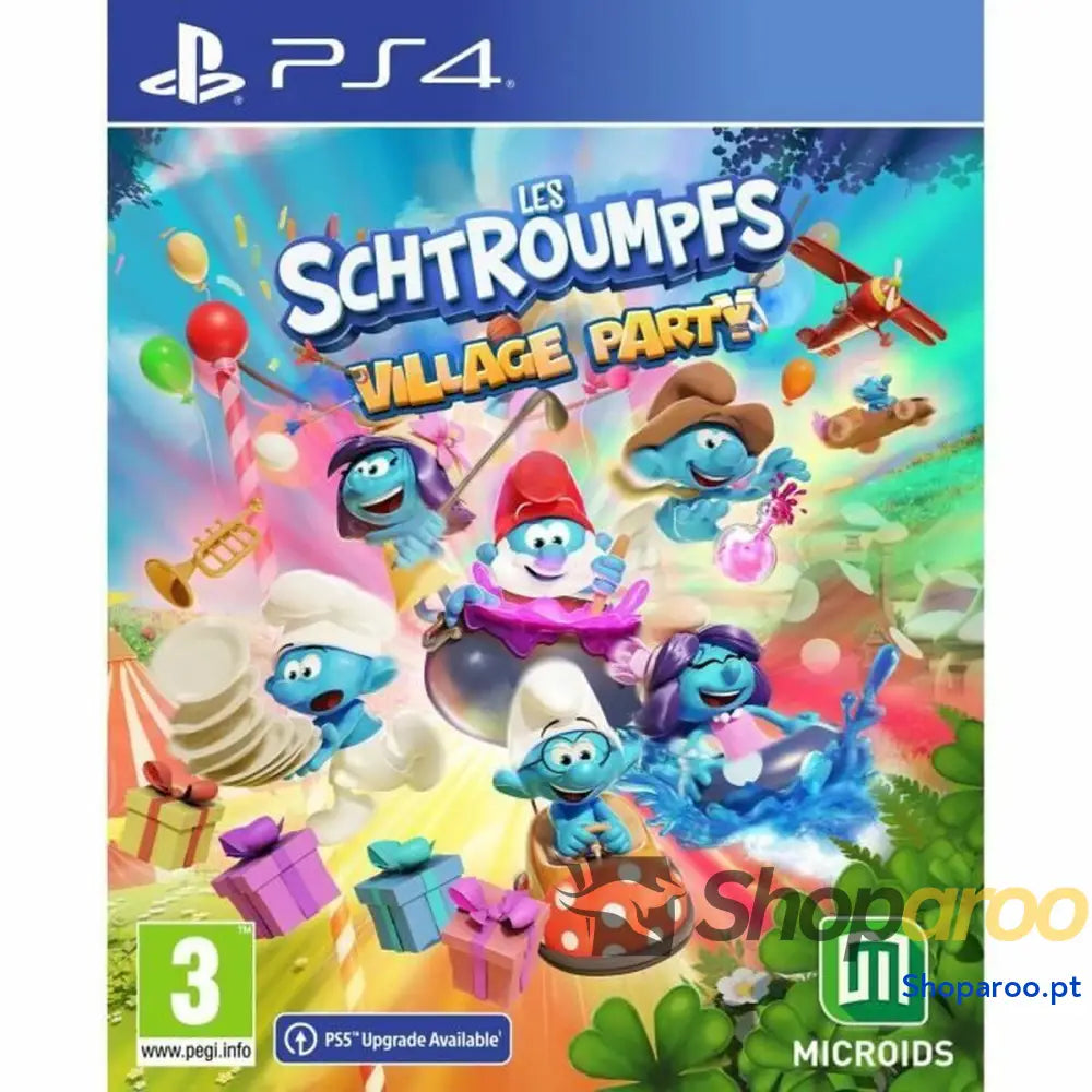 Jogo eletrónico PlayStation 4 Microids The Smurfs: Village Party