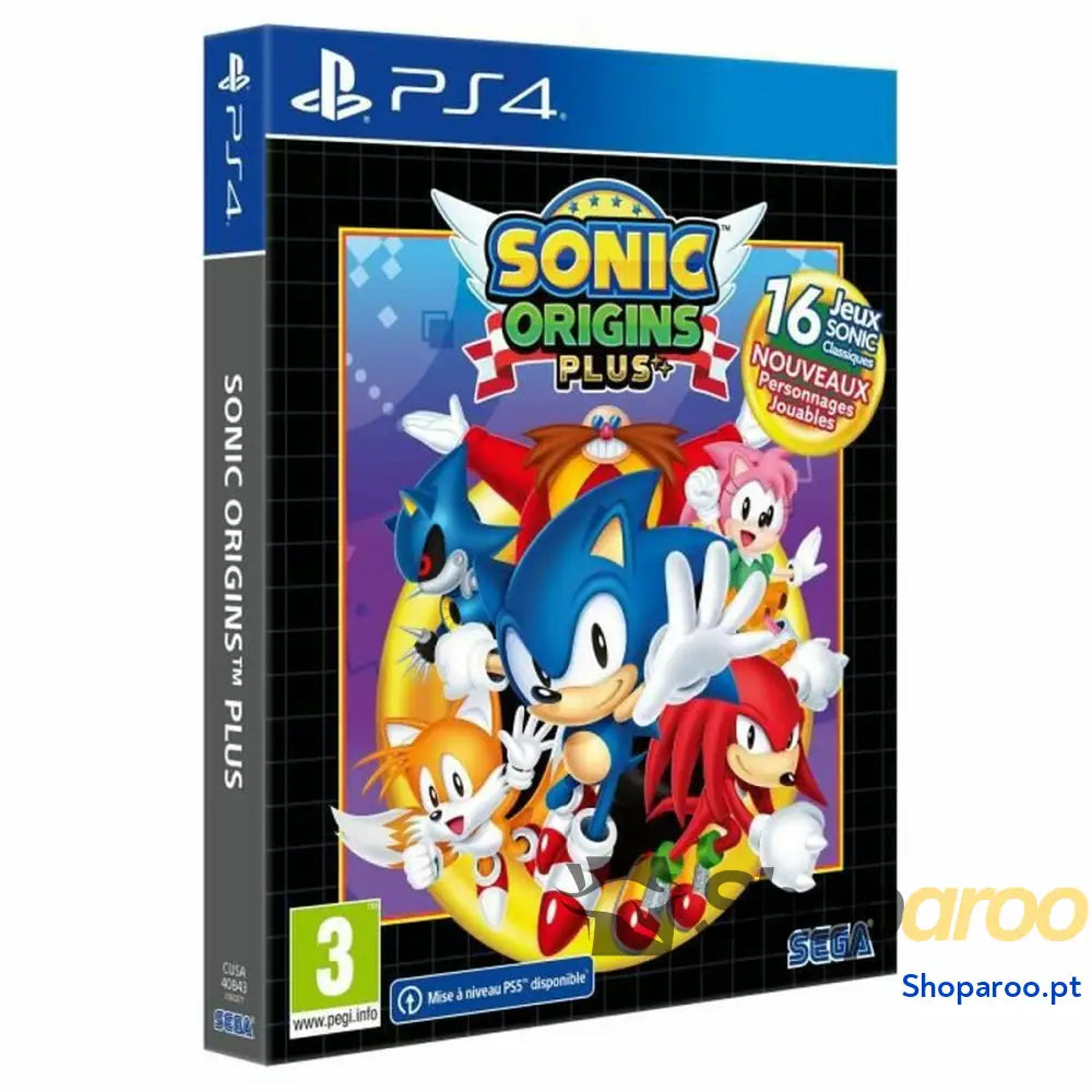 Jogo eletrónico PlayStation 4 SEGA Sonic Origins Plus