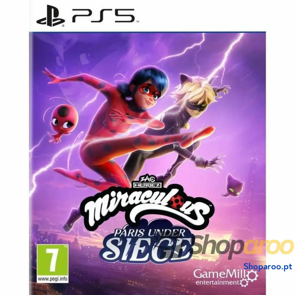 Jogo eletrónico PlayStation 5 GameMill Miraculous Paris Under Siege (FR)