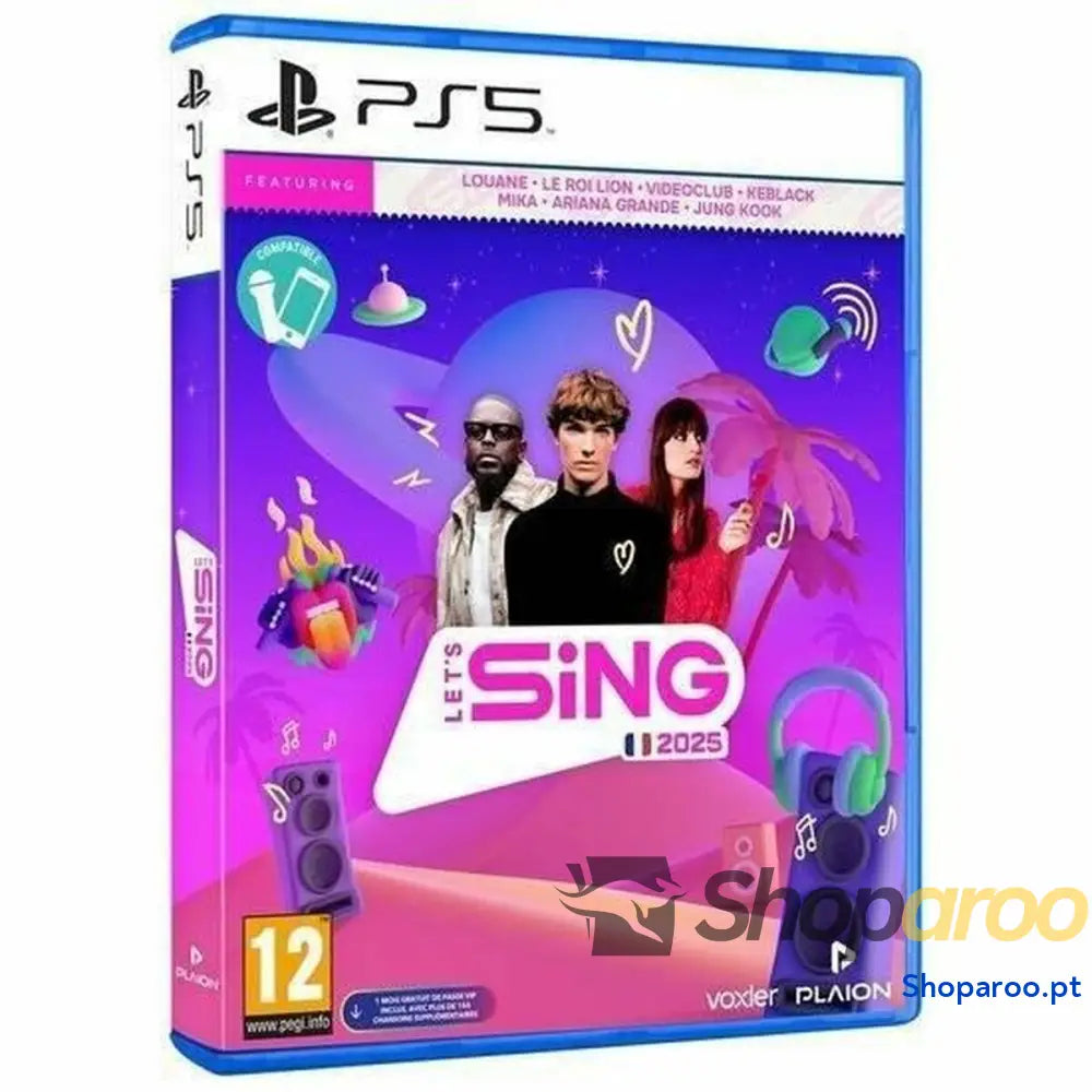 Jogo eletrónico PlayStation 5 KOCH MEDIA Let's Sing 2025 (FR)