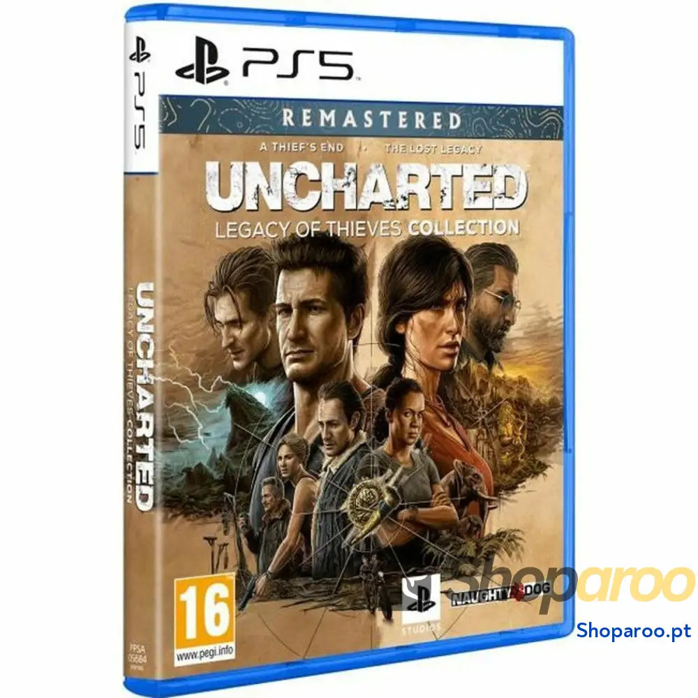 Jogo eletrónico PlayStation 5 Naughty Dog Uncharted: Legacy of Thieves Collection Remastered
