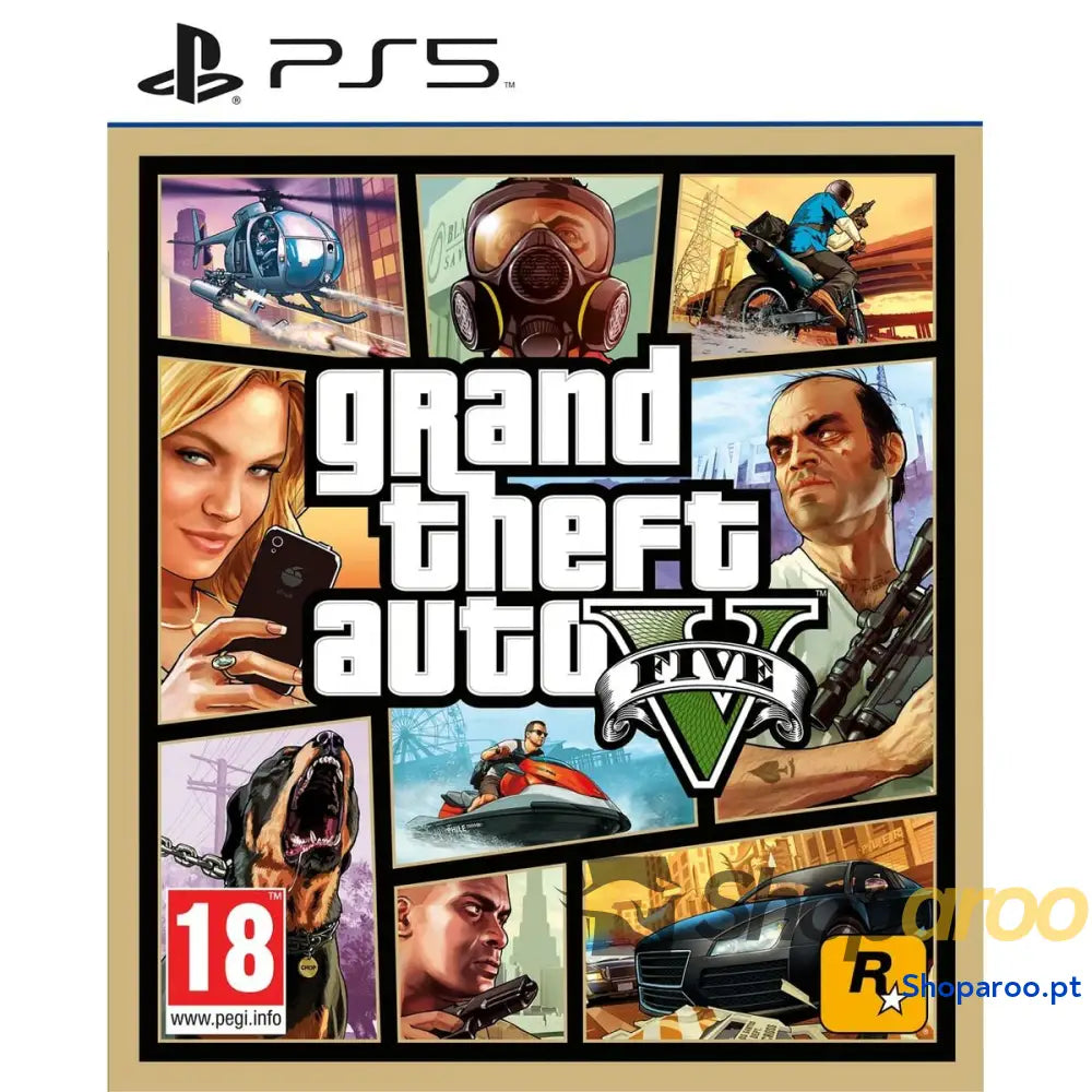 Jogo eletrónico PlayStation 5 Sony GTA V PS5