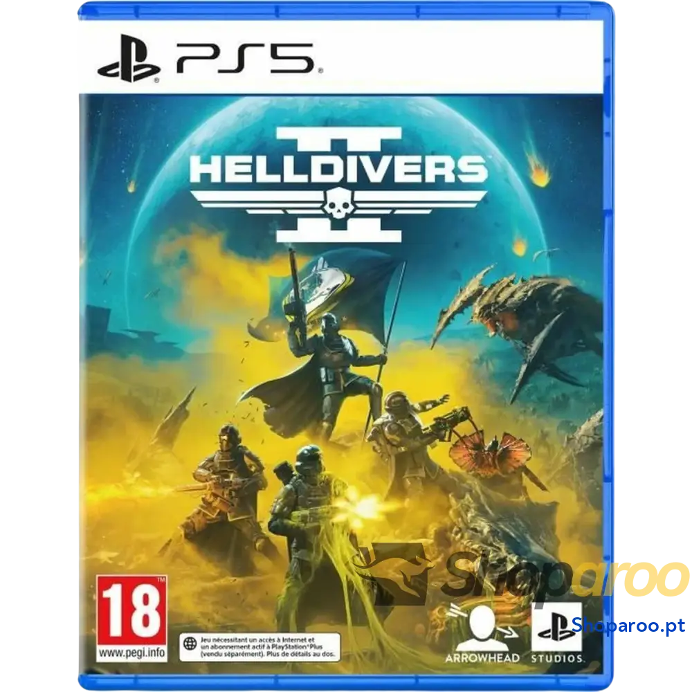 Jogo eletrónico PlayStation 5 Sony Helldivers (FR)