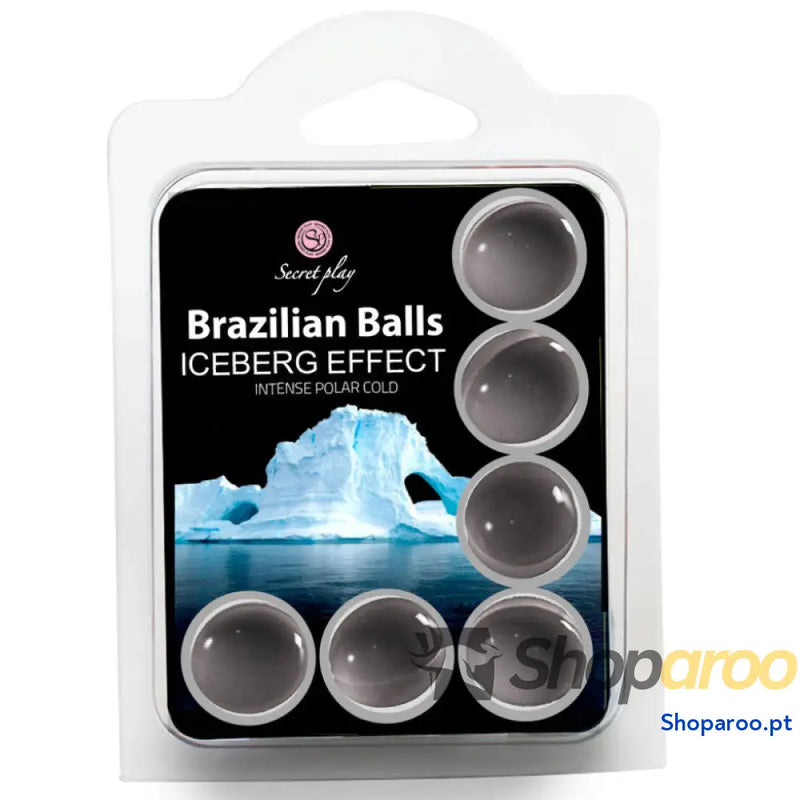 JOGO SECRETO CONJUNTO 6 BOLAS BRASILEIRAS EFEITO ICEBERG