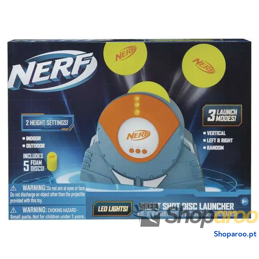 Jogo Skeet Shot Disc Launcher Nerf (ES)