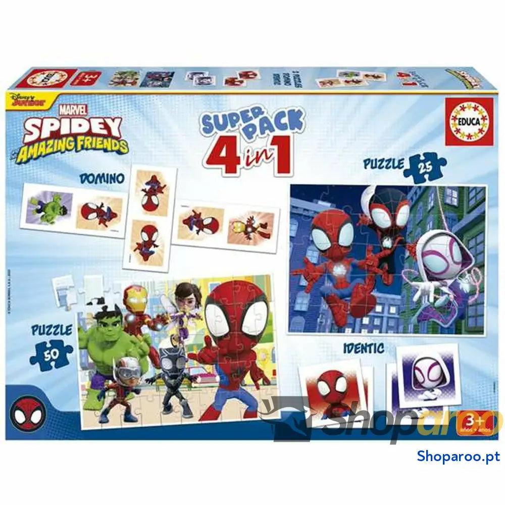 Jogos Spidey Superpack 4 em 1