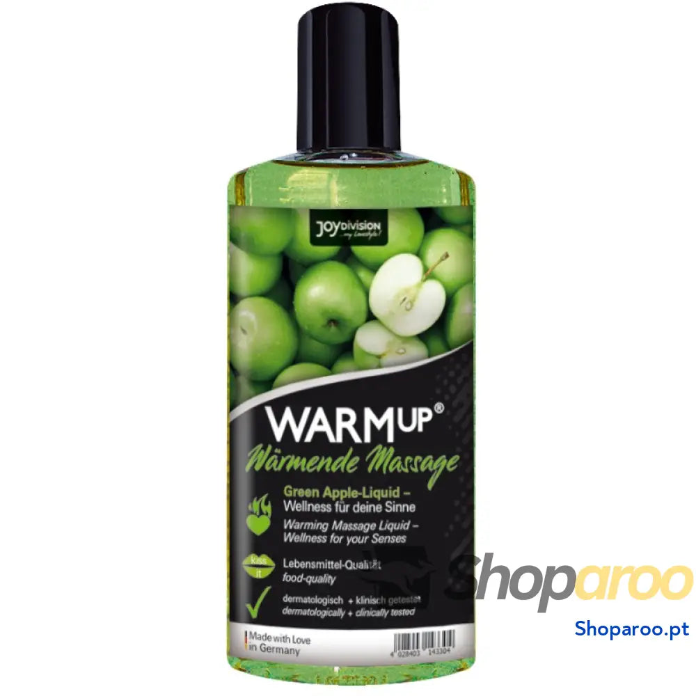 JOYDIVISION WARMUP ÓLEO DE MASSAGEM MAÇÃ VERDE 150 ML
