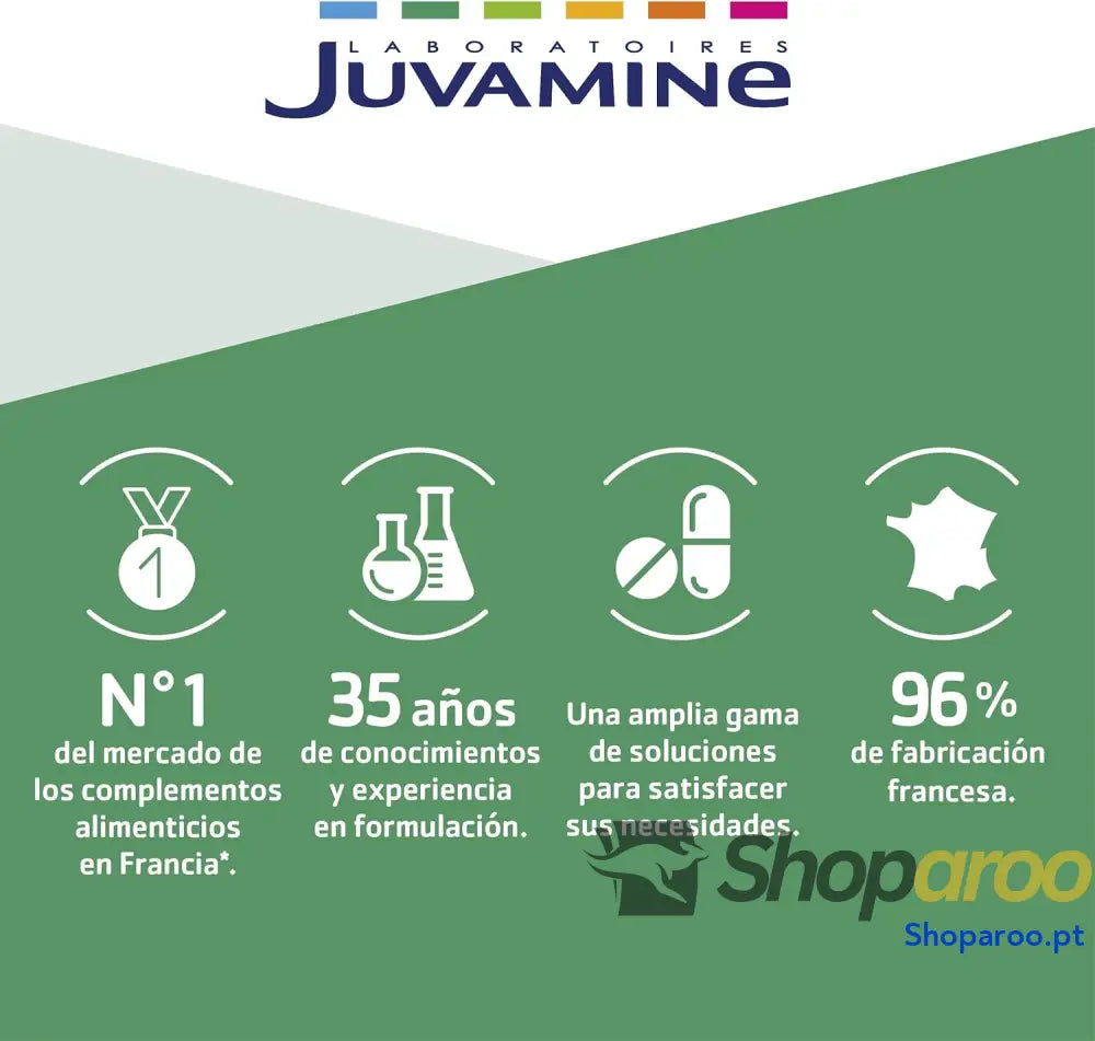 Juvamine Maca Gengibre e Ginseng Siberiano 40 Comprimidos