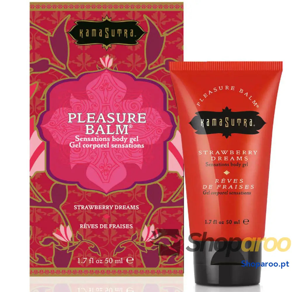 KAMASUTRA - BLSAMO DE PRAZER ESTIMULANTE SABOR DE SONHOS DE MORANGO 50ML