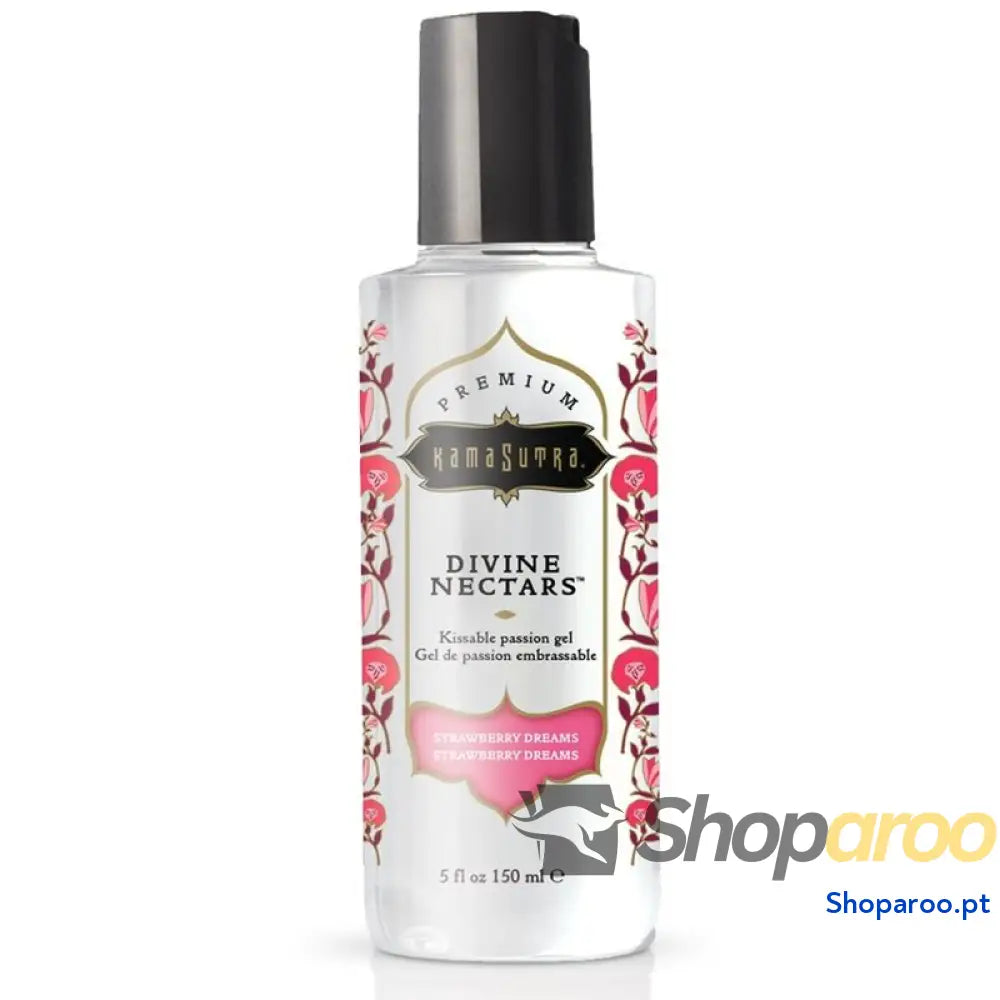 KAMASUTRA LUBRIFICANTE DIVINE NECTARS MORANGO DREAM 150 ML