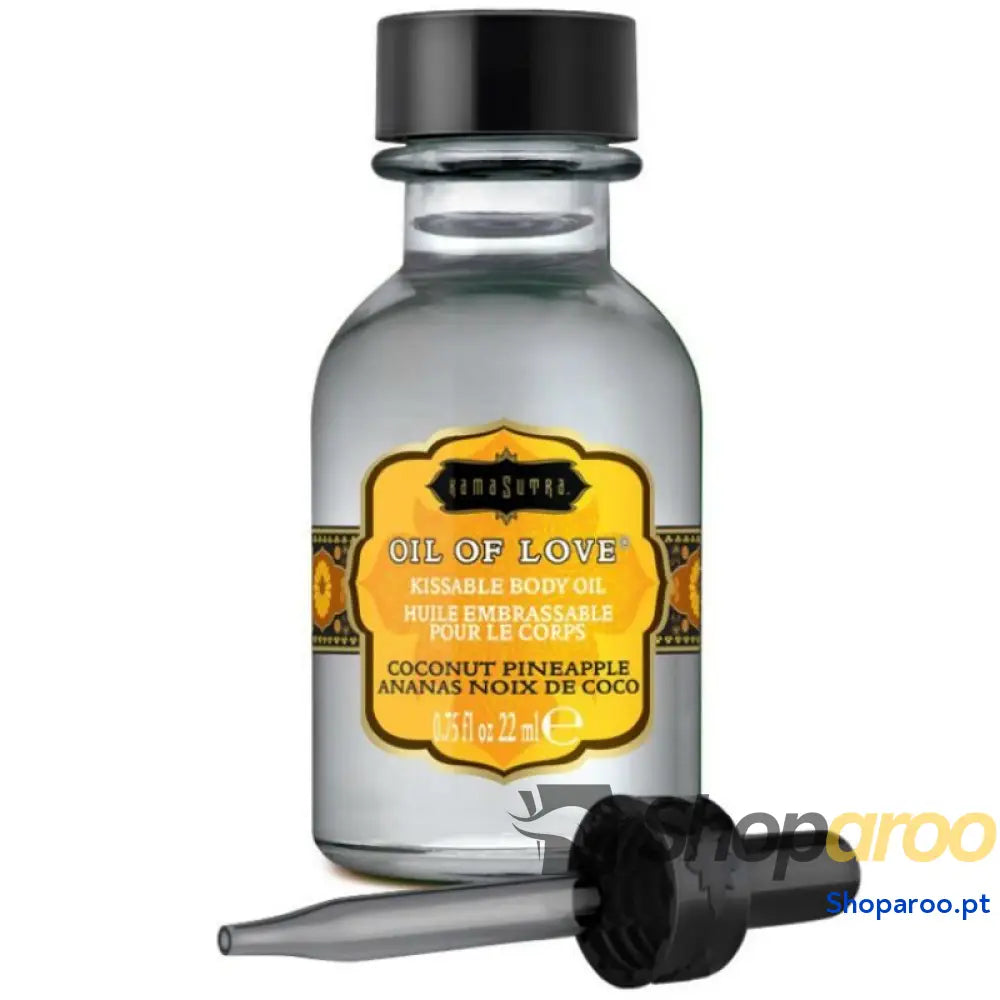 KAMASUTRA - ÓLEO COMESTÍVEL COCO E ABACAXI 22 ML