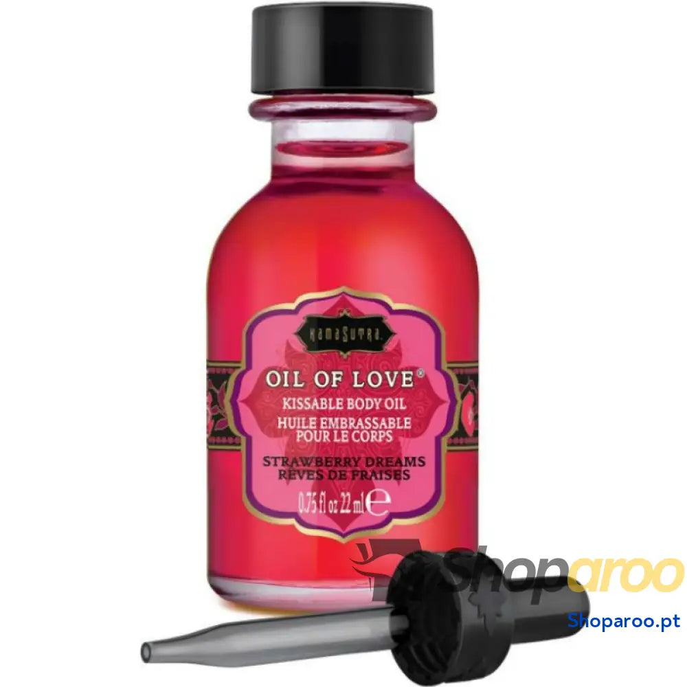 KAMASUTRA - ÓLEO COMESTÍVEL MORANGOS 22 ML