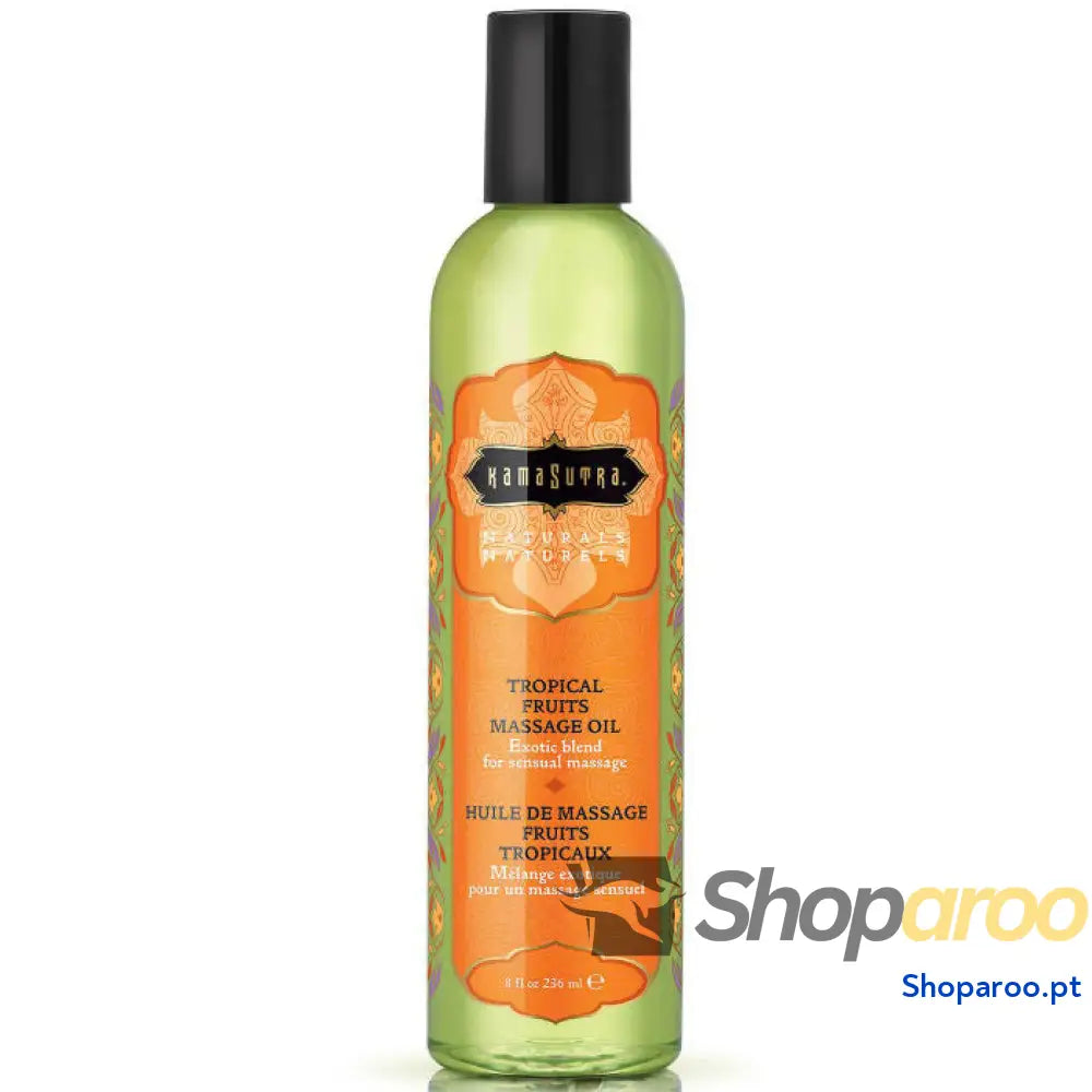 KAMASUTRA ÓLEO DE MASSAGEM NATURALS FRUTAS TROPICAIS 236ML