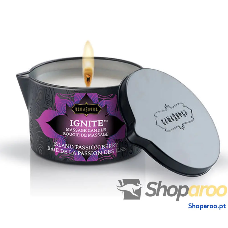 KAMASUTRA VELA DE MASSAGEM ILHA DA PAIXO 170GR