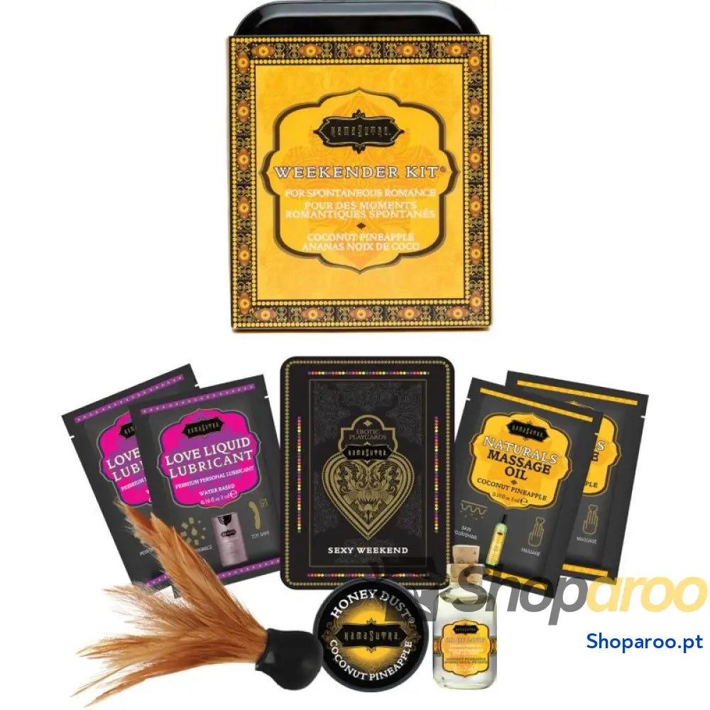 KAMASUTRA WEEKENDER TIN KIT COCO E ABACAXI