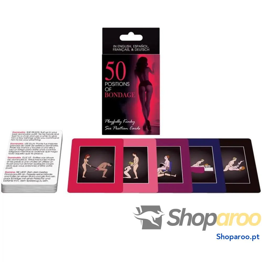 KHEPER GAMES 50 POSIÇÕES DE CARTÕES BONDAGE