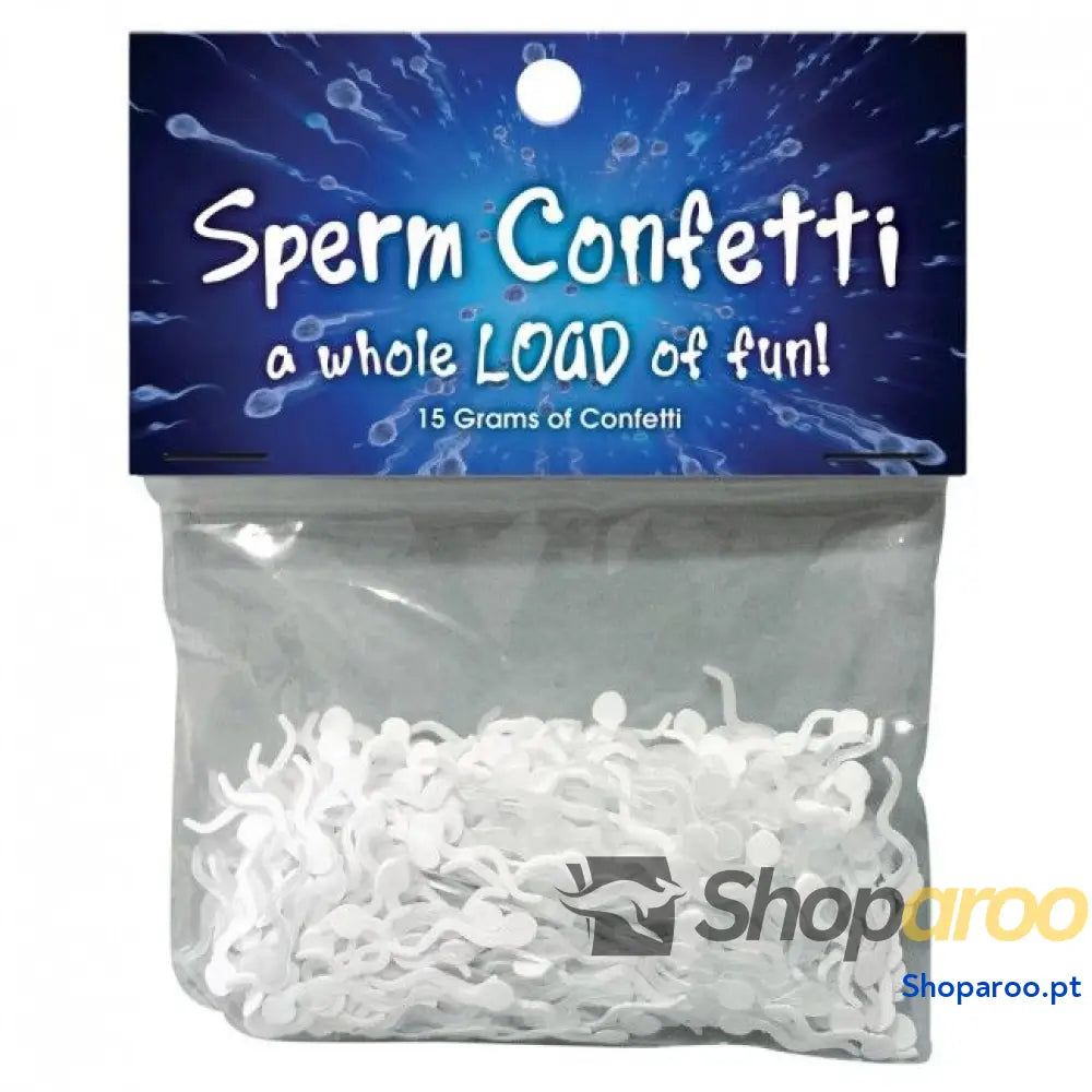 KHEPER GAMES - CONFETES EM FORMA DE ESPERMA