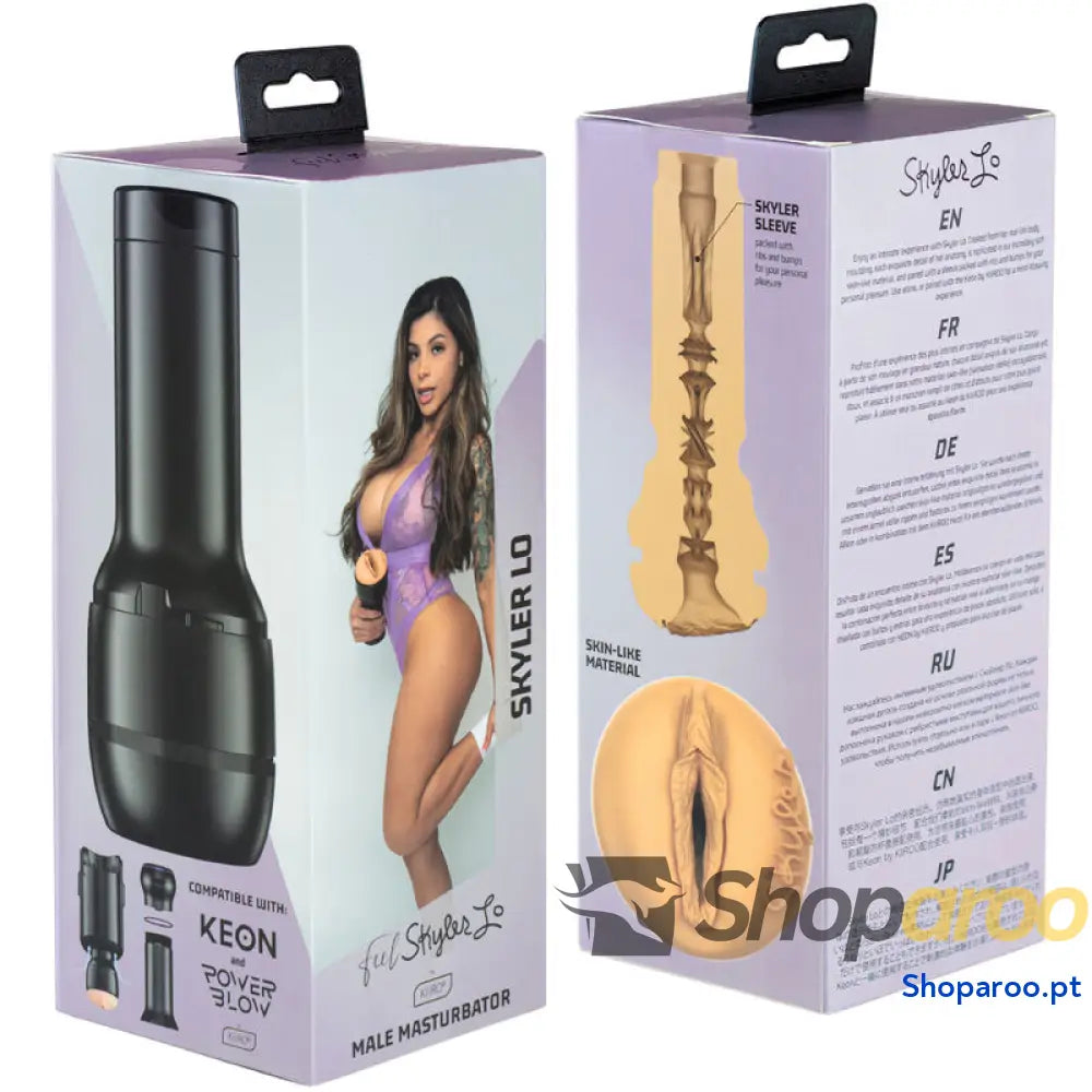 KIIROO - FEEL SKYLER LO STARS COLLECTION STROKERS POWERBLOW COMPATÍVEL