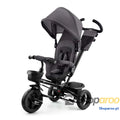 Kinderkraft AVEO Triciclo Bebé dobrável triciclo bicicleta para crianças evolutivo sem pedais bebés com acessórios