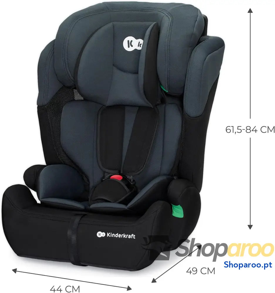 Kinderkraft COMFORT UP I SIZE 76 150 cm Cadeira auto para bebés crianças Cinto ajustável em 11 níveis Grupo 1/2/3 15