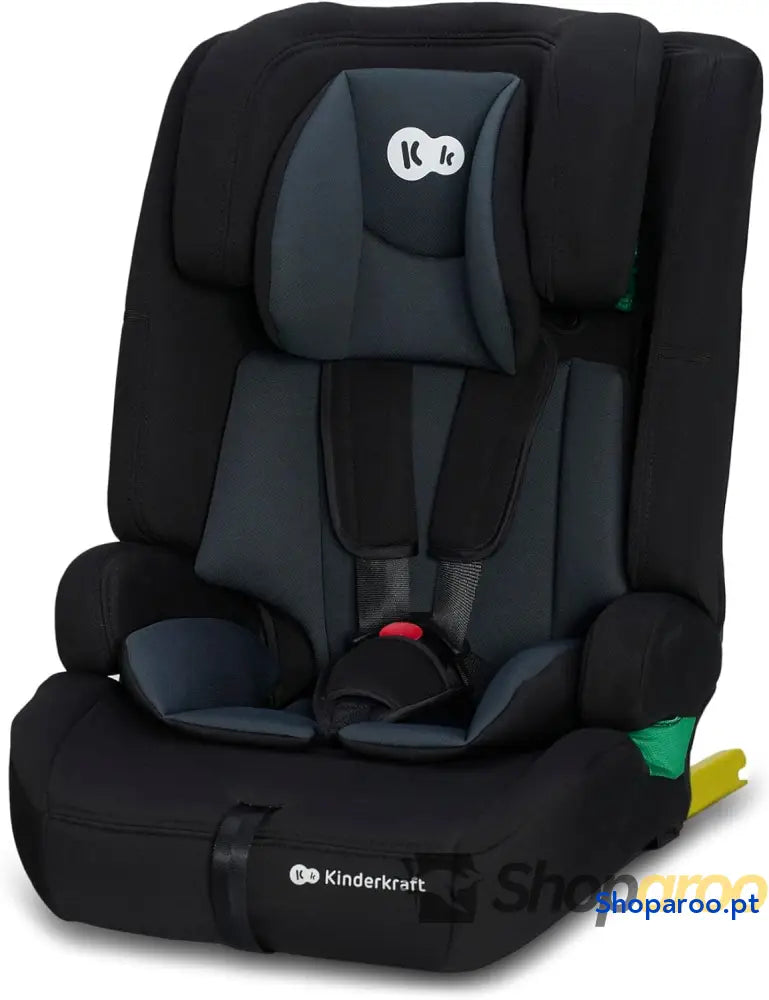 Kinderkraft SAFETY FIX 2 I SIZE 75 150 cm Cadeira de carro grupo 1 3 isofix assento largo e macio para criança arnês