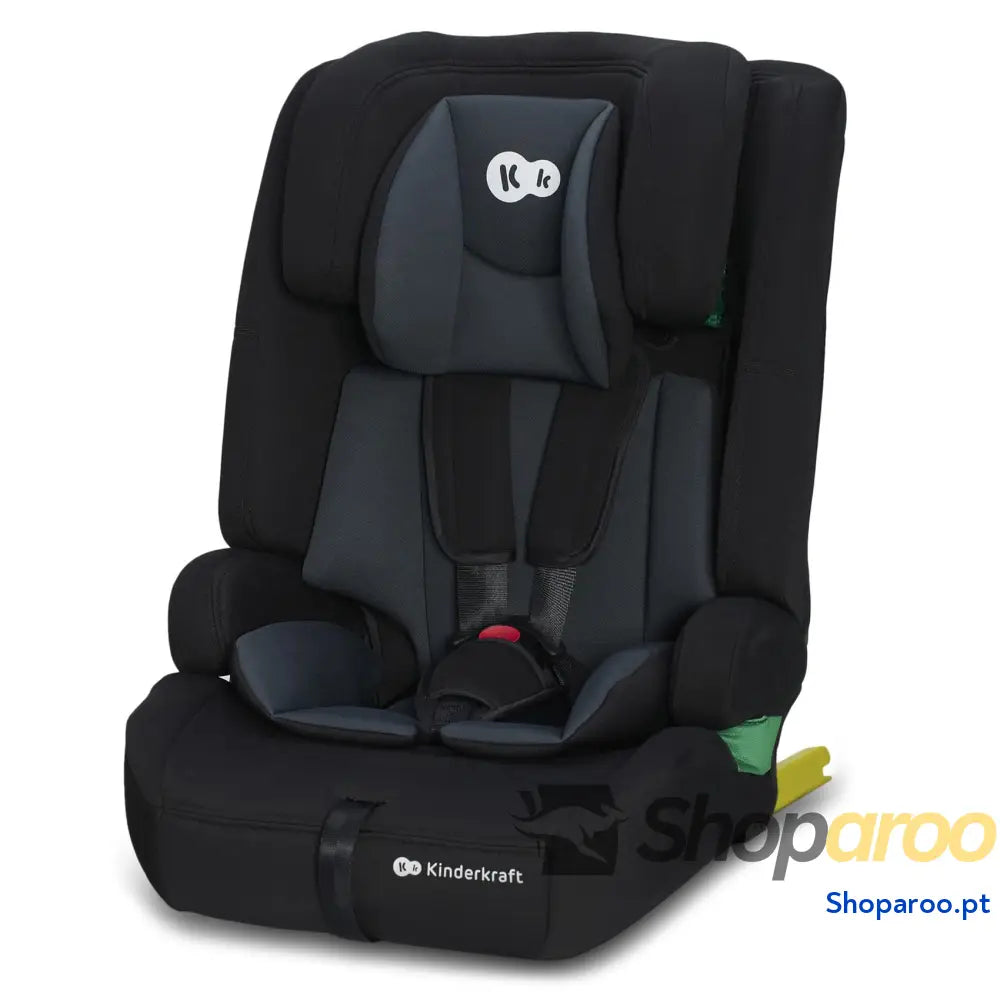 Kinderkraft SAFETY FIX 2 I SIZE 75 150 cm Cadeira de carro grupo 1 3 isofix assento largo e macio para criança arnês