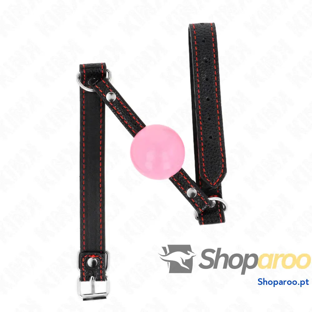 KINK - BOLA OURO ROSA 4 CM MORDAÇA 60 x 2 CM