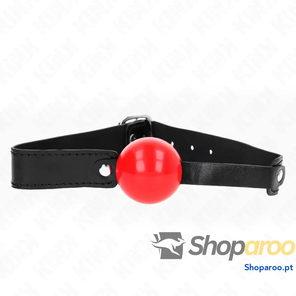 KINK - BOLA TPE MACIA 4 CM GAG MODELO 1 66 x 2,5 CM AJUSTÁVEL 41-61 CM