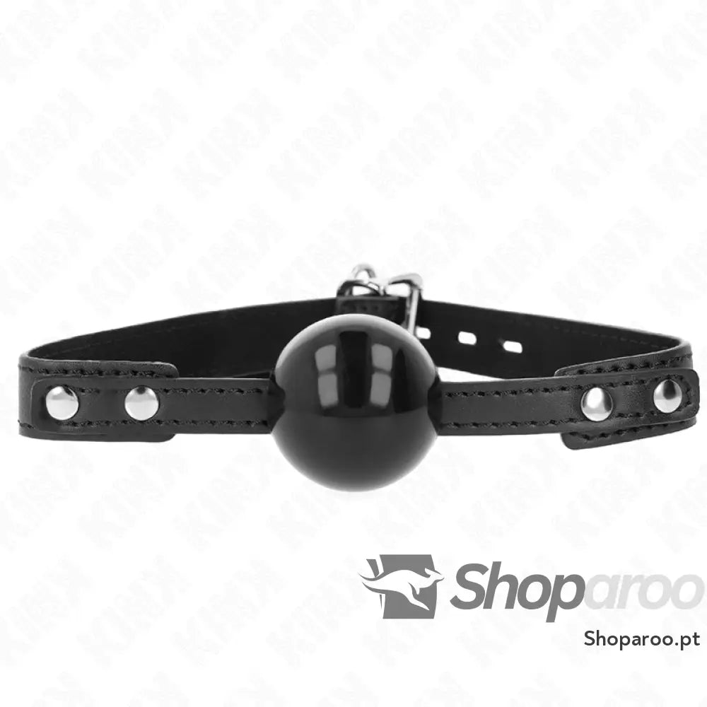 KINK - BOLA TPE MACIA 4 CM GAG MODELO 3 60 x 2 CM AJUSTÁVEL 37-52 CM