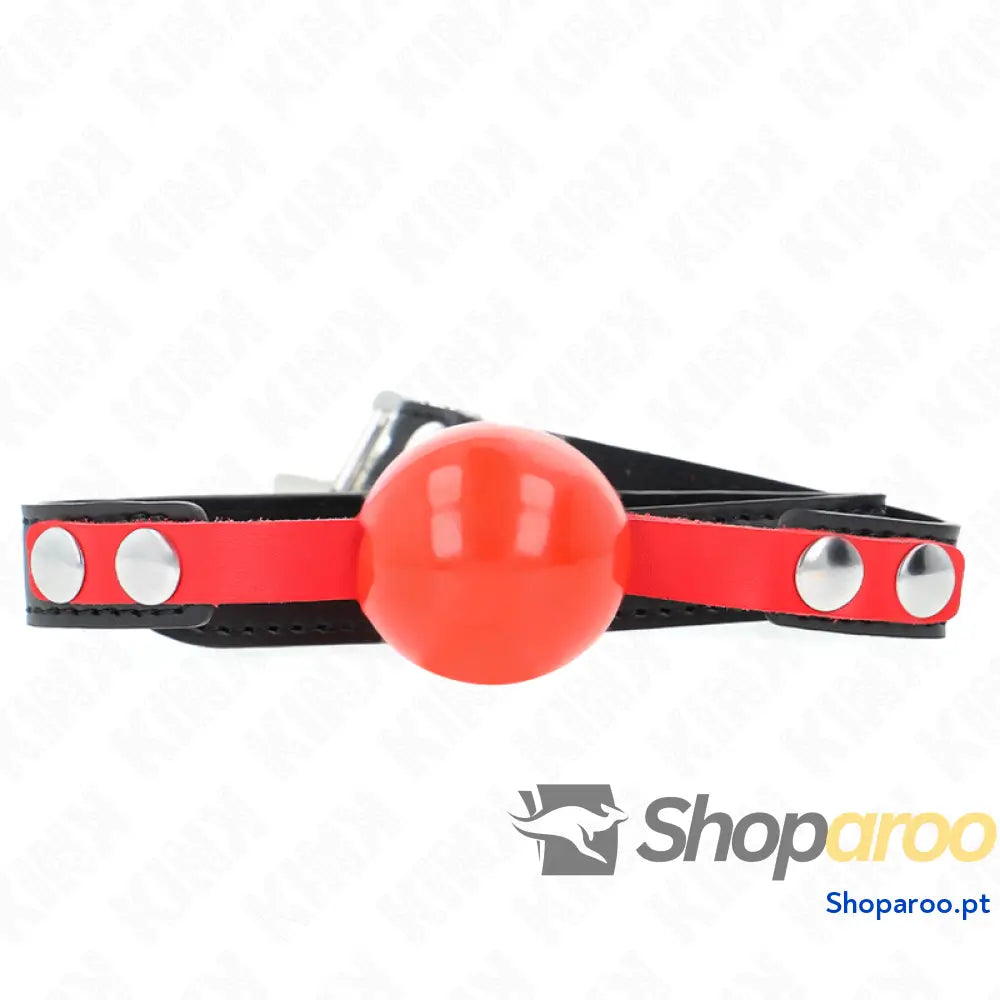 KINK - BOLA TPE MACIA 4 CM GAG MODELO 4 60 x 2 CM AJUSTÁVEL 37-52 CM