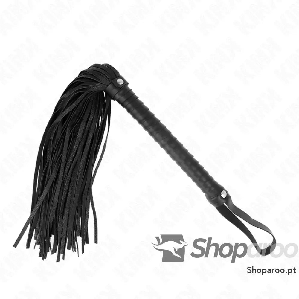 KINK - CHICOTE COM CABO TEXTURADO PRETO 48,5 CM