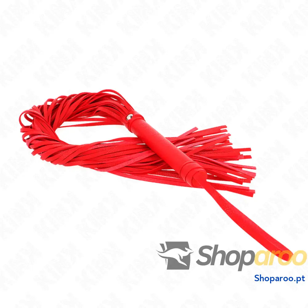 KINK - CHICOTE PVC MACIO VERMELHO 70 CM