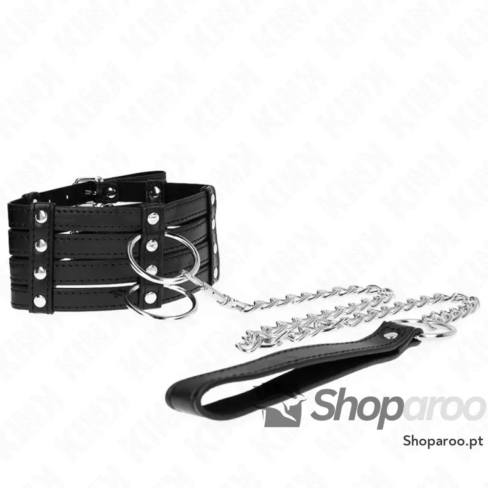 KINK - COLAR COM CINTO 65 CM SUB ESTILO AJUSTÁVEL 35-51 CM X 7 CM