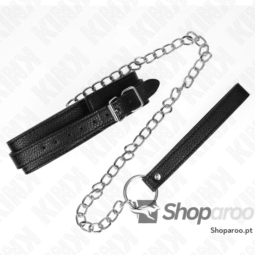 KINK - COLAR PADRÃO SERPENTE COM TRELA 65 CM