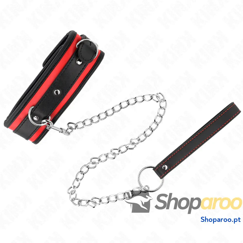 KINK - COLAR PESADO COM CINTO 65 CM MODELO 2 AJUSTÁVEL 36,5-50 CM