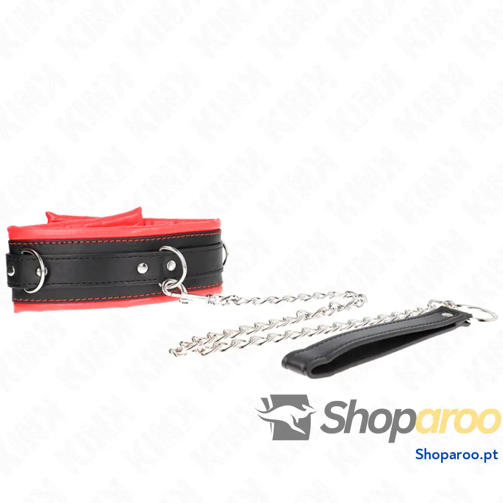 KINK - COLAR PESADO COM CINTO 65 CM MODELO 3 AJUSTÁVEL 36,5-50 CM