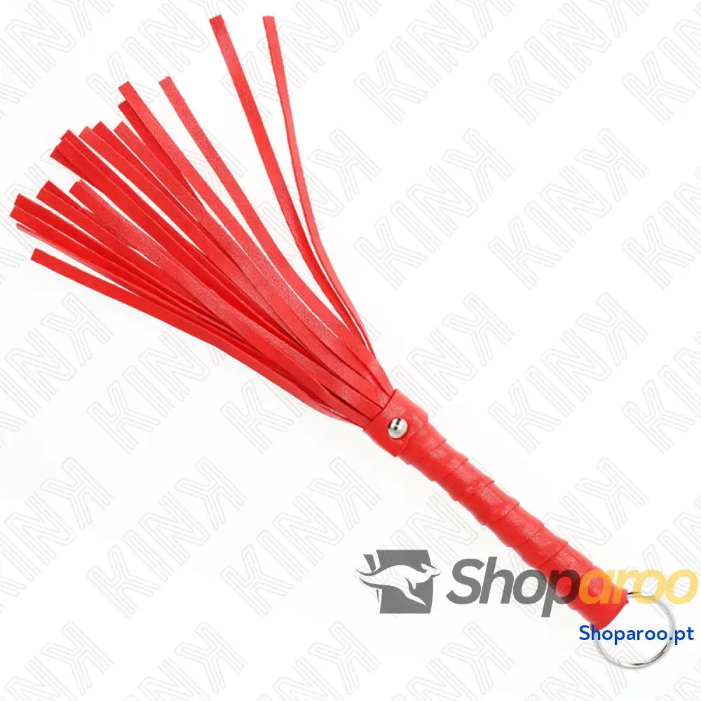 KINK - MINI CHICOTE VERMELHO SIMPLES 28 CM
