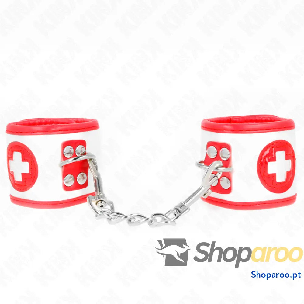 KINK - MINI PUNHOS DE ENFERMEIRA AJUSTÁVEIS 18-23 CM X 5 CM