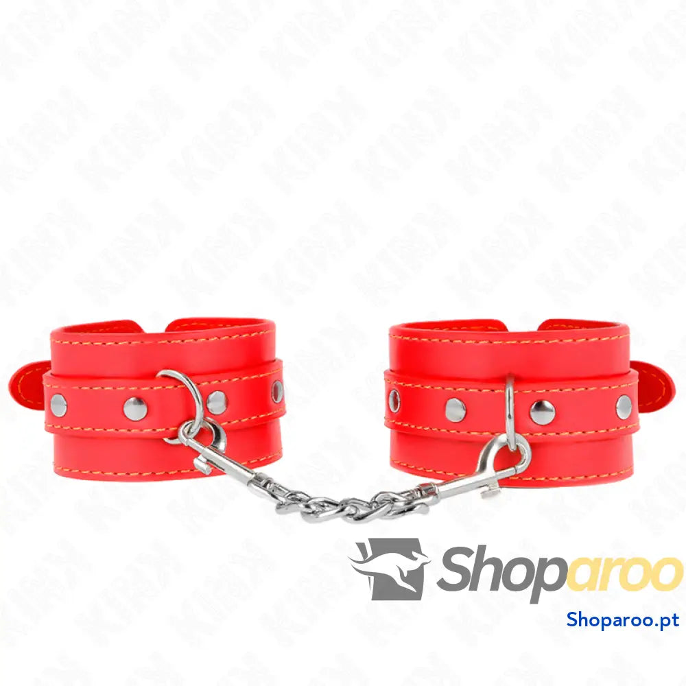 KINK - PULSO FINO VERMELHO AJUSTÁVEL 21-33 CM