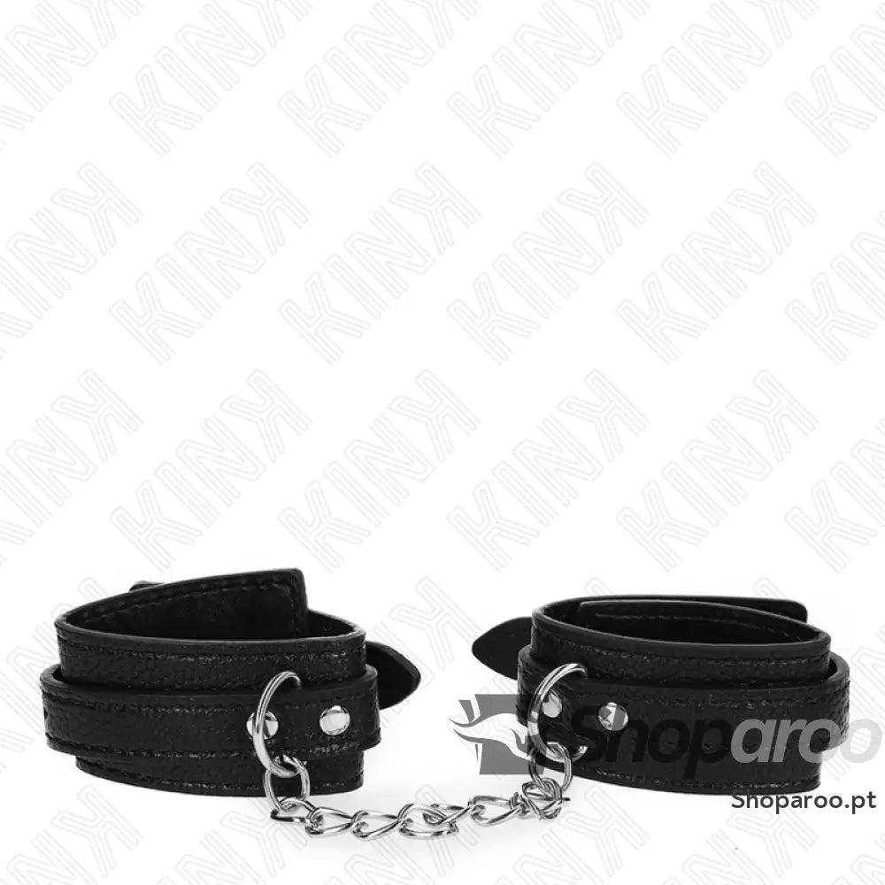 KINK - PULSO PADRÃO COBRA PRETO AJUSTÁVEL 20-28 CM X 5,4 CM