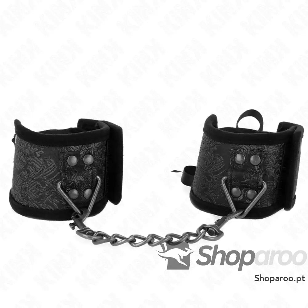 KINK - PULSO SCANDAL DETALHES DE RENDA PRETA 24,5 CM X 6,5