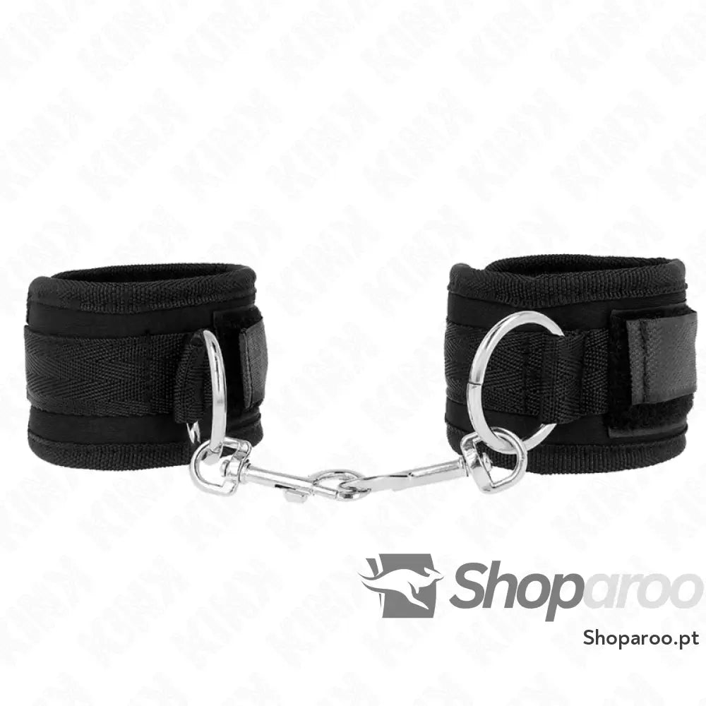 KINK - PUNHOS PRETOS AJUSTÁVEIS 18-35 CM X 6