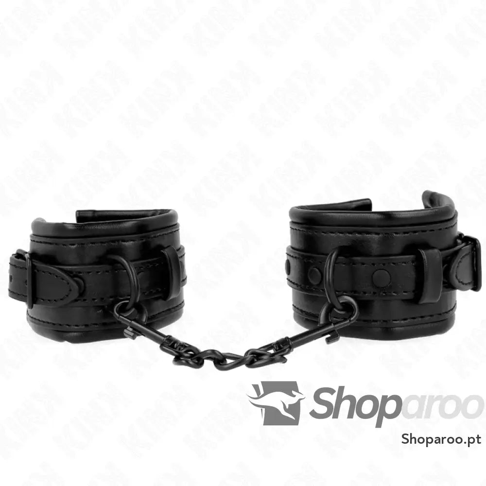 KINK - PUNHOS PRETOS AJUSTÁVEIS 20-30 CM X 6