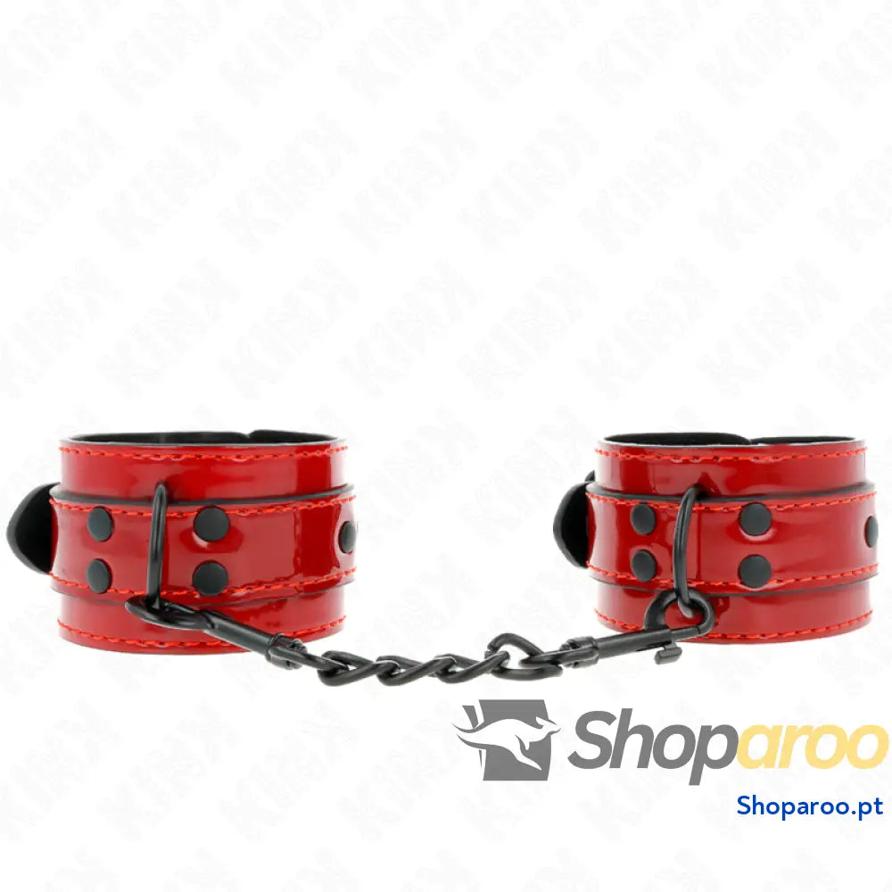 KINK - PUNHOS VERMELHO ESCURO 23 X 5 CM