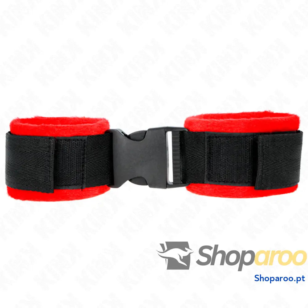 KINK - RETENÇÕES DE PULSO NYLON BIND HOOK&LOOP PRETO MODELO 1 AJDUSTÁVEL 25-35 CM X 6 CM