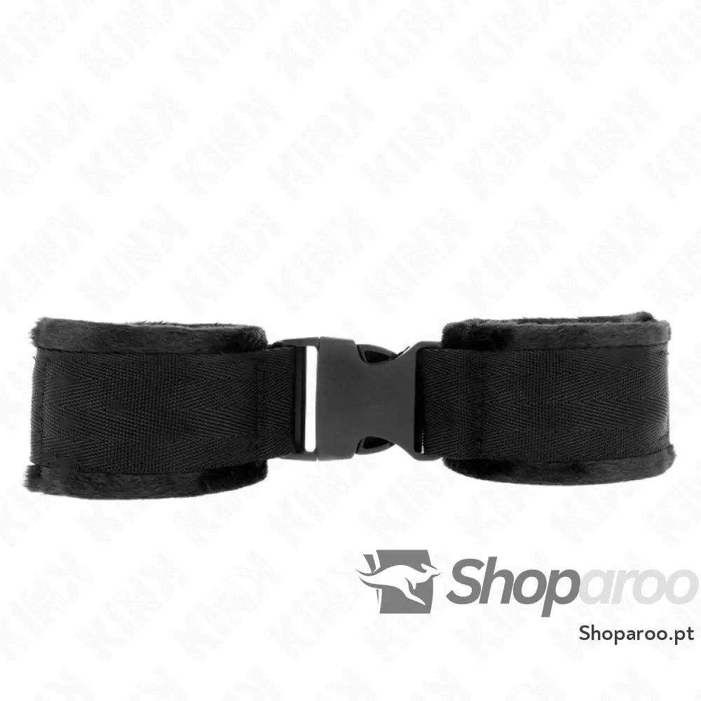 KINK - RETENÇÕES DE PULSO NYLON BIND HOOK&LOOP VERMELHO-PRETO MODELO 1 AJDUSTABLE 25-35 CM X 6 CM