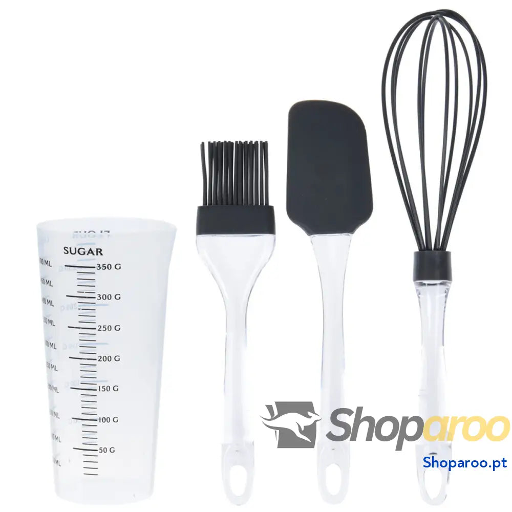 Kit Criação de Bolos Excellent Houseware 170483490 Pastelaria 4 Peças