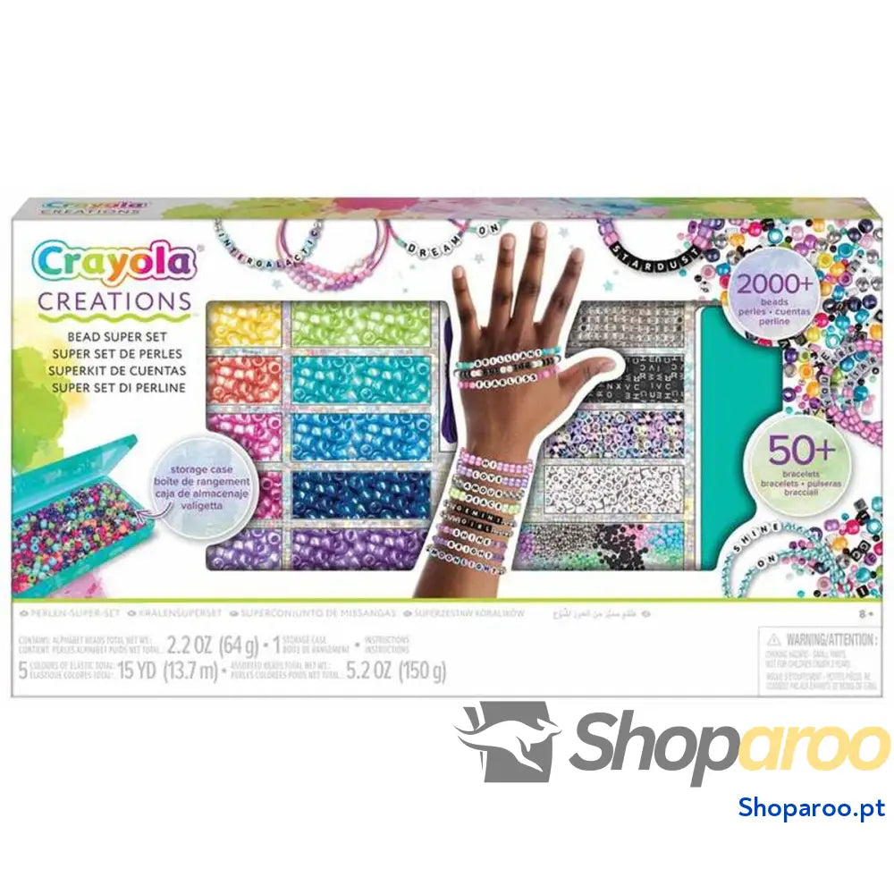 Kit Criação de Pulseiras Crayola Plástico