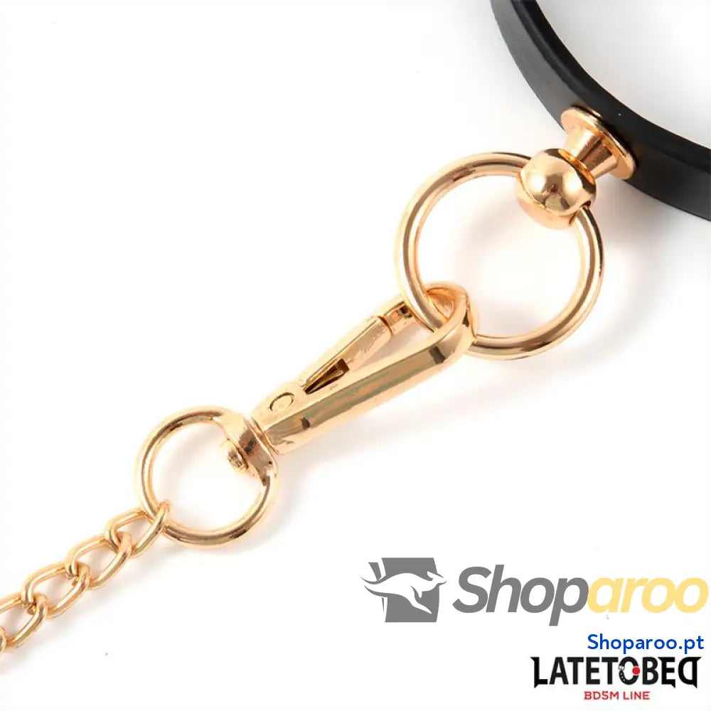 Kit de bondage LATETOBED BDSM LINE com 8 peças e bolsa armazenamento