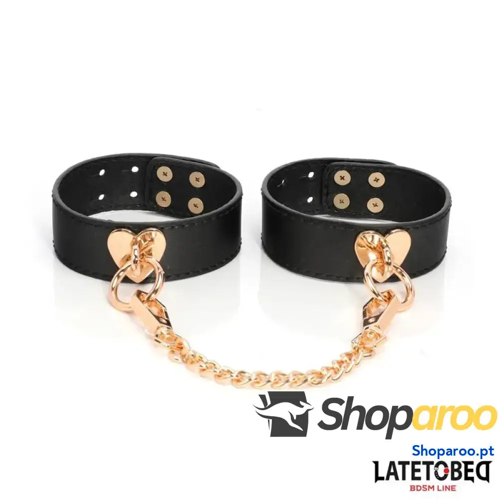 Kit de bondage LATETOBED BDSM LINE com 8 peças e estojo armazenamento